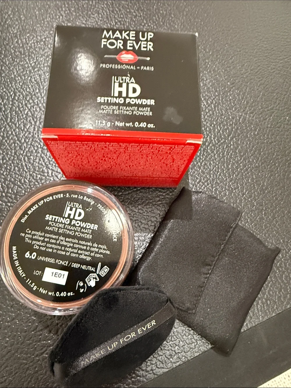 Makeup Forever Ultra HD Setting Powder - Translucent (Black Packaging)